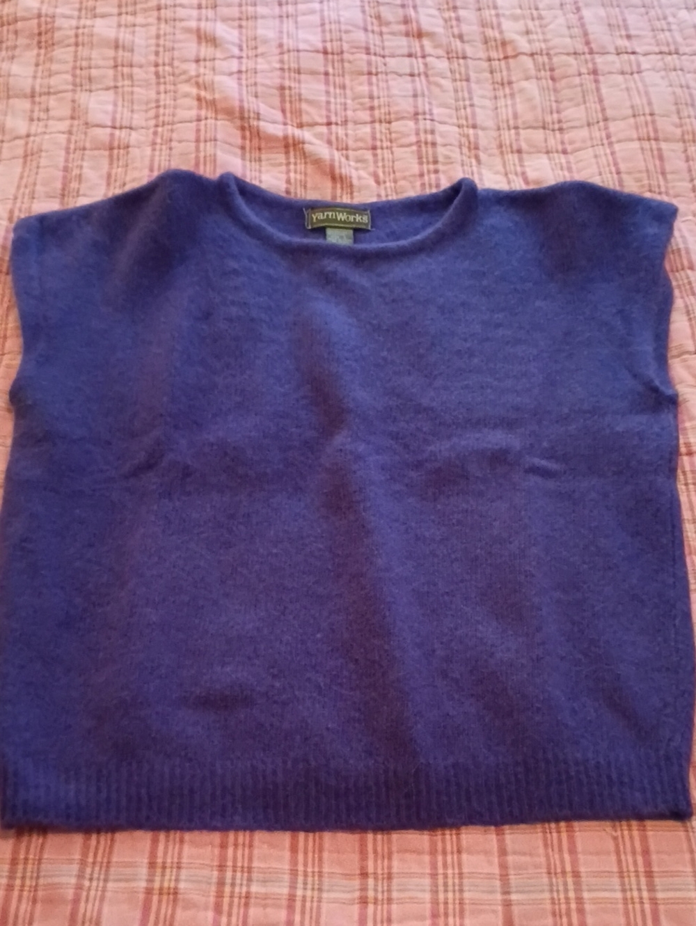 Women’s Scoop Neck Sweater in Deep Purple